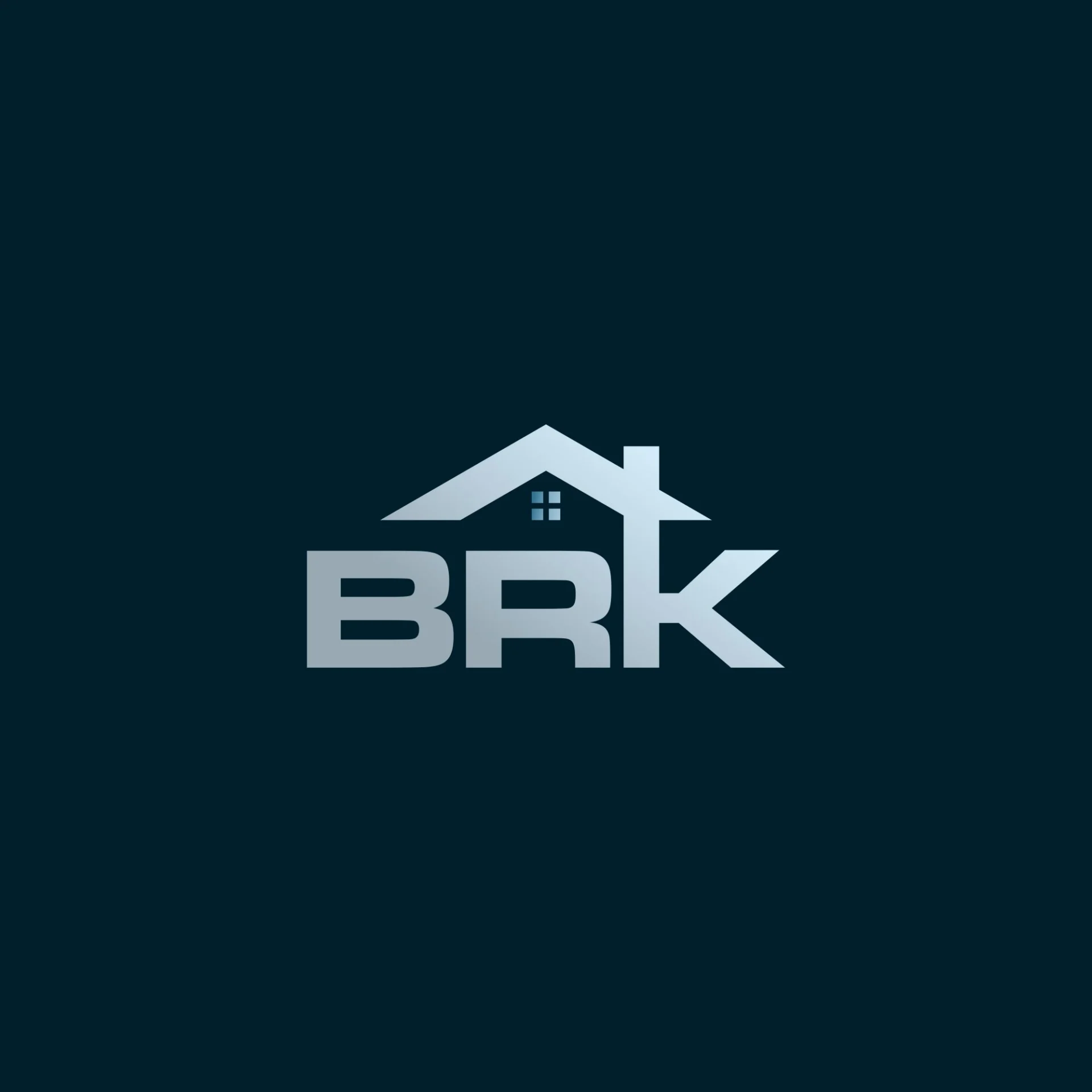 BRK Home Rentals Logo designed by Unparalleled Developers, LLC